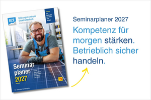 Titelbild des BZE Seminarplaners 2027